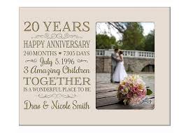 A 20th wedding anniversary is the chance to show each other how much you still care, and how you're both proud to have reached such a milestone, as well as a way to look forward to the years to come. 20 China And Platinum Gifts For 20th Wedding Anniversary For Her