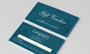 Genuine cards at the uk's lowest prices. Voucher Printing And Design Uk Face Media Group