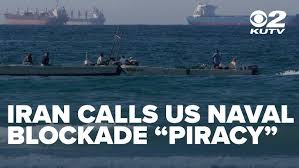 US blockade of Iranian ports enters second day