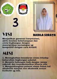 Menjadikan osis di sekolah .nama sekolah. yang progresif, dinamis, dan solid Dilakukan Secara Online Partisipasi Pemilihan Ketua Osis Ma Al Azhar Andong Tetap Tinggi Zumrotut Tholibin