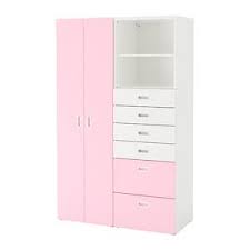 Stuva Fritids Kleiderschrank Weiss Hellrosa Ikea Ikea Stuva Ikea Pink Wardrobe