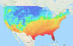 Considering humidity, temperatures feel cold for about half of the year and otherwise nice with a very low chance of rain or snow throughout the year. Soil Temperature Maps Greencast Syngenta