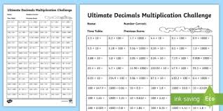 Multiplication worksheets and online activities. Single Digit Decimal Multiplication Worksheet For Year 6