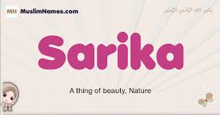 Sarika Meaning Of The Muslim Baby Name Sarika