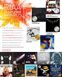 Originally conceived to honor artists and track sound recording sales, gold & platinum awards have come to stand as a benchmark of success for any artist—whether they've just released their first song or greatest hits album. Riaa S May Gold Platinum Awards Riaa