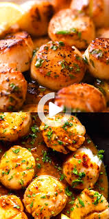 Beurre De Citron Petoncles In 2020 Seafood Dinner Scallop Recipes Lemon Butter Scallops Recipe