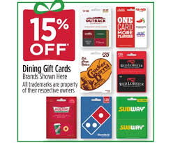 Paste the code to the coupon/promo code box, and click the 'apply' button for extra discount. Expired Dollar General Save 15 On Select Dining Gift Cards Outback Domino S Subway Brinker More Gc Galore