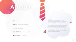 It will reflect on the owner of the cv. Personal Cv Powerpoint Template Ppt Free Download Slidebazaar