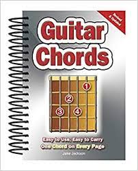 You should be able to combine your scales with these chord progression and knowledge to make music satisfying. Guitar Chords Easy To Use Easy To Carry One Chord On Every Page Jackson Jake 9780857752635 Amazon Com Books