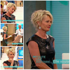 Le Boxon De Lex Coiffure Sophie Davant Coupe De Cheveux Courte Coupes De Cheveux Sophie Davant