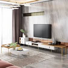 Square Tv Cabinet And Coffee Table Living Room Decor Apartment Living Room Design Inspiration Living Room Coffee Table