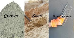 how to calculate cement sand quantity for plastering