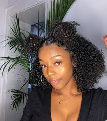 This style works on medium length hair or longer. 50 Different Ways To Style Your Natural Hair At Home Thrivenaija