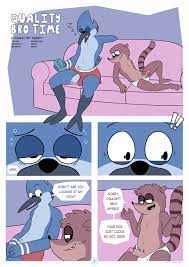 Regular Show) Quality Bro Time gay porn comic