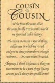 Cousin Death Poems Cousin Quotes Best Cousin Quotes Cousin Birthday Quotes