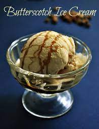Simple Butterscotch Ice Cream Recipe With Caramel Topping Prema S Culinary Recipe Butterscotch Ice Cream Ice Cream Ice Cream Recipes