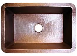 3.5 drain copper kitchen sinks [c010