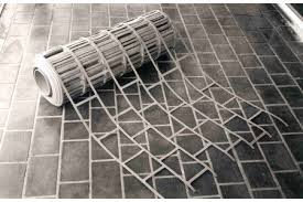 Faux Brick Stencil Patterns From Artcrete Inc Stenciled Floor Painted Concrete Floors Stencil Patterns