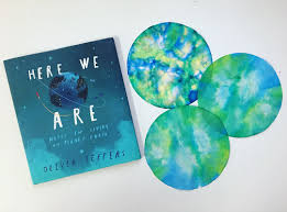 Our Little Earthday Creative Invitation Inspired By The Book Here We Are By Oliver Jeffers I Love Th Book Art Projects Oliver Jeffers Classroom Art Projects
