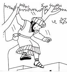 Read the story of zacchaeus (or read from your own store bought children's bible). Jesus And Zacchaeus Coloring Page Coloring Home