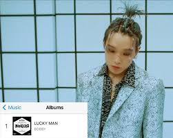Kim ji won (김지원), popularly known as bobby, is a south korean rapper and model. Ikon S Bobby Charts 1 On Itunes India With The Album Lucky Man Khigh