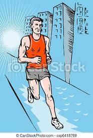 Find activewear built to meet the demands of all types of athletes. Jogger Marathon Runner Running Race Sketch Style Illustration Of A Jogger Or Marathon Runner Running Race In Street With Canstock
