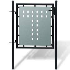 Navegue pelo site da empresa e conheça um pouco mais a companhia, seus departamentos e produtos, além das. Portillon De Jardin Single Noir 100 X 150 Cm Vidaxl Leroy Merlin