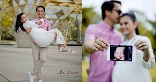 6 Gambar Gelagat Ezzaty Abdullah Suami Dalam Maternity Shoot Pasangan Selebriti Ezzaty Abdullah Dan Azwan Kombos Telah Mengabdik Gambar Suami Selebriti