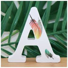 This puzzling new word game combines a word search with a jumble. 1pc 10x10cm Feather Shape Wedding Home Wooden Letters Decorative Alphabet Word Letter Name Design Art Crafts Standing Diy Buy At The Price Of 0 70 In Aliexpress Com Imall Com
