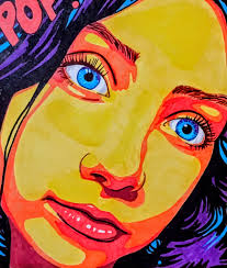 Just finished a painting of my grand daughter with my Oriole Yellow 69.