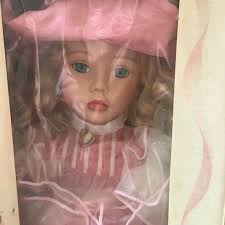 American Classics Collection porcelain girl doll Lisa for Cracker Barrel