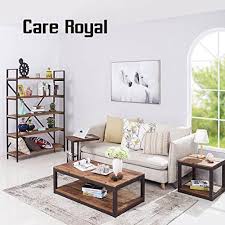 Maybe you would like to learn more about one of these? Care Royal Vintage Industrial Farmhouse 43 3 Inches Coffee Table With Storage Shelf For Living Room Accent Cocktail