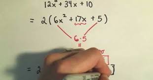 Factoring Trinomials Factor By Grouping Ex 1 Factor Trinomials Algebra Algebra 1