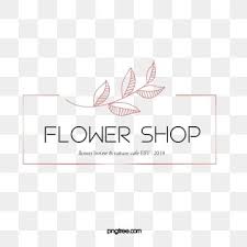 Simple Style Rose Gold Line Draft Flower Shop Logo Clipart Black And White Vector Spray Png And Vector With Transparent Background For Free Download Flower Line Drawings Shop Logo Flower Shop