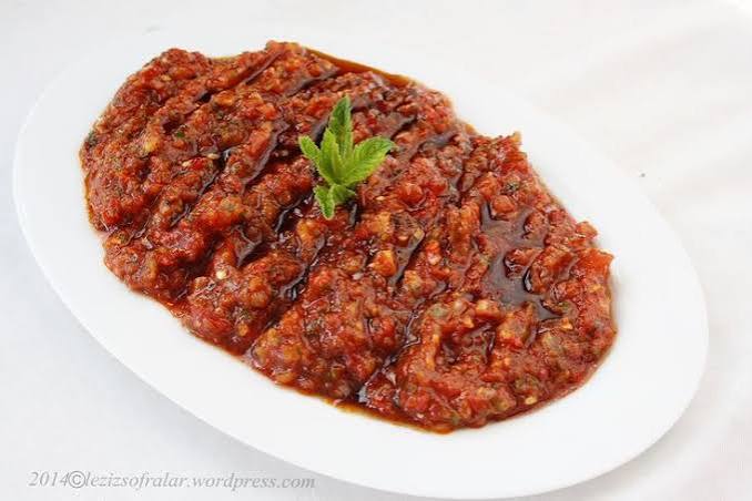 Ezme with Pomegranate Molasses