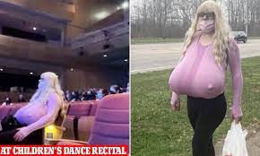 Kayla Lemieux, trans teacher with Z-cup breasts, seen in the audience at  childrens dance recital | Daily Mail Online