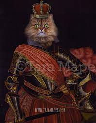 Download Royal Pet Portrait King Body Psd Template Pet Painting Portrait Body 16 Layered Psd Digital Background Backdrop