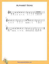 Learn everything about playing piano, from. Alphabet Song C Major No Chord Symbols English Alphabet Free Piano Sheet Music Pdf
