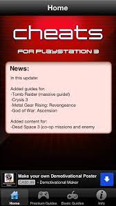 Get the latest wwe 2k14 cheats, codes, unlockables, hints, easter eggs, glitches, tips, tricks, . Cheats For Ps3 Games Including Complete Walkthroughs Apps 148apps