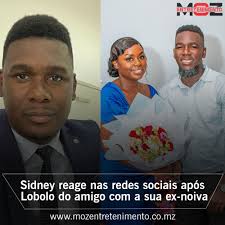 Sidney reage nas redes sociais após o lobolo do amigo com a sua ex-noiva O  activista social e empreendedor moçambicano Sidney Histórias voltou a ser o  centro das atenções nas redes sociais.