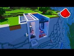 Youtube minecraft minecraft videos minecraft tutorial minecraft crafts minecraft redstone haus minecraft houses blueprints minecraft house designs minecraft creations amazing minecraft. Minecraft Cliff Side Modern Redstone House Youtube Minecraft Houses Minecraft Mansion Minecraft Modern