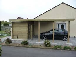 Carport Avec Abri Direct Chalets Abri De Jardin Abris Voiture Bois Abri Exterieur