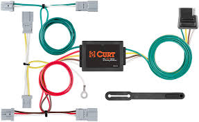 A colour coded trailer plug wiring guide to help you require your plugs and sockets. Amazon Com Curt 56011 Vehicle Side Custom 4 Pin Trailer Wiring Harness Select Civic Fit Accord W O Led Taillights Mazda 3 Cx5 Mitsubishi Galant Automotive