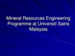 Universiti sains malaysia (abbreviated as usm) is a public research university in malaysia. Ppt Mineral Resources Engineering Programme At Universiti Sains Malaysia Powerpoint Presentation Id 3475652