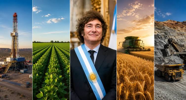 La “nueva Argentina” empieza a aparecer en los números: US$ 3.504 millones  de superávit comercial - El Economista