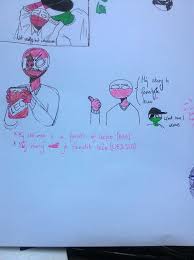 Hungary is giving poland her national flower and the same thing poland wanted(also i dislike how this turned out) #countryhumanshungary… Lake Monster That Lives In Your Pond A Classical Polish Copypast Ft Poland