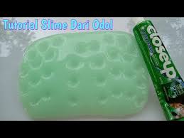 Cara Membuat Slime Dari Odol Pasta Gigi Youtube