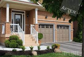 Exterior paint schemes with orange brick. Creating Instant Curb Appeal With Paint Pink Little Notebookpink Little Notebook