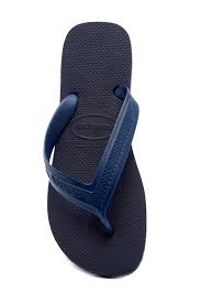 Top Max Flip Flop In Navy Blue