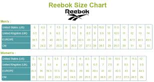 New Balance Size Chart Mens